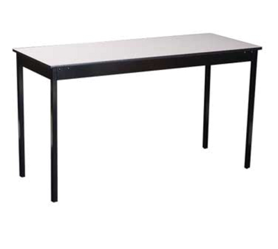 Maywood DLLAUN3072 70&quot; W x 34&quot; H Plastic Laminated Plywood With Black Vinyl Flush Edge Laundry Table