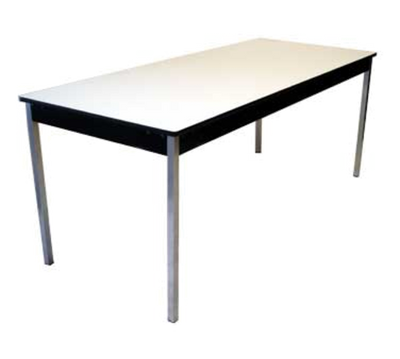 Maywood DLSTAT2472 72" W x 29" H x 24" D Rectangular Top Stationary Office Table