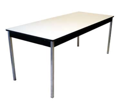 Maywood DLSTAT2472 72&quot; W x 29&quot; H x 24&quot; D Rectangular Top Stationary Office Table