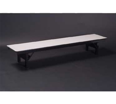 Maywood DLORIG1572RISER 72" Long 15" Wide 12" High Metal Glide Caps Std Single-Deck Rectangular Top Original Table Riser
