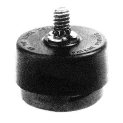 AllPoints 26-3782 1.01" Base Dia. with 0.25" Thread Self-Levelling Glide