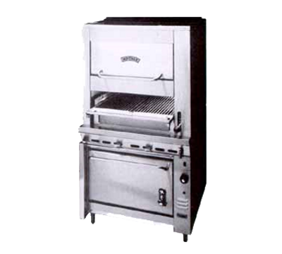 Montague V136W36 Gas Radiglo Broiler - 129,000 BTU