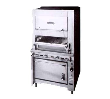 Montague V136W36 Gas Radiglo Broiler - 129,000 BTU