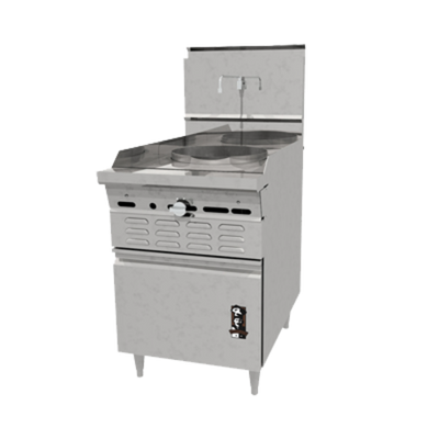 Montague 36-24 36" W Legend Wok Range - 105,000 BTU