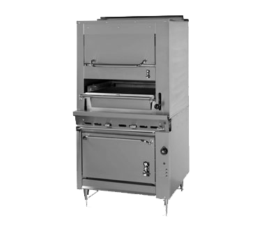 Montague 136W36 Gas Radiglo Broiler - 124,000 BTU