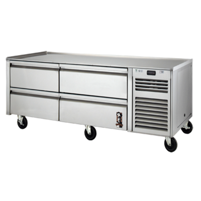 Montague RB-96-SC 96"W Four Drawer Legend Heavy Duty Extreme Cuisine Refrigerated Equipment Base/Stand
