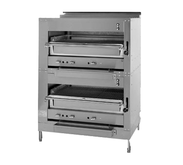 Montague 243W36 Gas Radiglo Broiler - 252,000 BTU