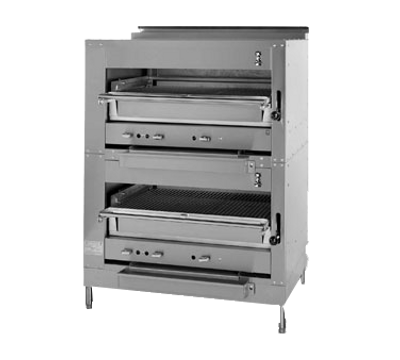 Montague 243W36 Gas Radiglo Broiler - 252,000 BTU