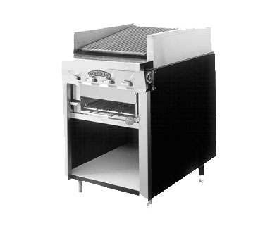 Montague UFS-72R-LP 72" Liquid Propane Char-Broiler - 228,000 BTU