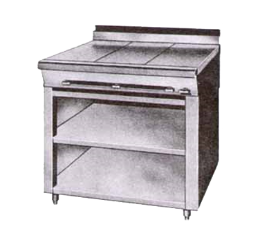 Montague 36-9E-NG 36" Natural Gas Heavy Duty Range - 60,000 BTU