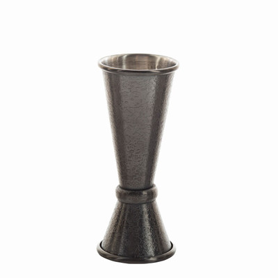 TableCraft Products 10561 1.81" W x 4.38" H 1 Oz. & 1.5 Oz. Stainless Steel Japanese Jigger