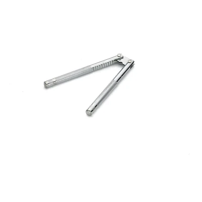 TableCraft Products 513 Round Handle Chrome Plated Lobster Crack
