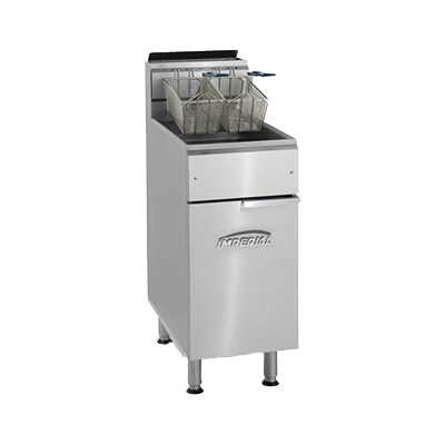 Imperial IFS-50-OP Gas 50 lb Fryer - 140,000 BTU
