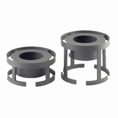 Cal-Mil 1344-10-13 12-1/2" Dia. x 10" H Round Black Stackable Classic Chafer Alternative