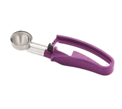 Vollrath 47400 .72 Oz. Orchid Stainless Steel Scoop &amp; Shaft #40 Disher