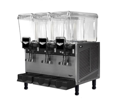 Vollrath VBBD3-37-F Electric Vollrath Pre-Mix Refrigerated Beverage Dispenser - 115V