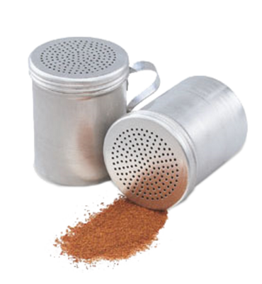 Vollrath 68184 10 Oz. 18 Gauge Aluminum Dredge with Handle