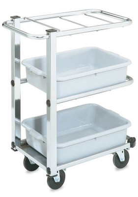 Vollrath 97186 4" Swivel Casters Single Cantilever Steel Utility Carts