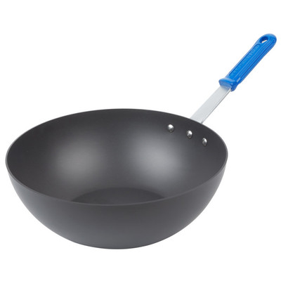 Vollrath H4015 11 1/2" Hardcoat Aluminum Wok with Cool Handle