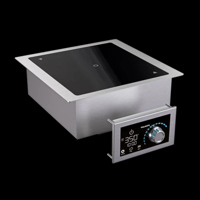Vollrath FC-IDI-S3500 14.35" W Stainless Steel Control Knob Drop-In Induction Ranges - 208-240 Volts
