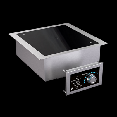Vollrath FC-IDI-S3500 14.35" W Stainless Steel Control Knob Drop-In Induction Ranges - 208-240 Volts