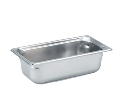 Vollrath 90382 7.5 Qt. 22 Gauge Stainless Steel Super Pan 3 1/3 GN Food Pan