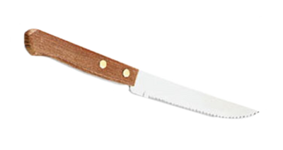Vollrath 48140 4.38 Blade Length Wood Handle Steak knife