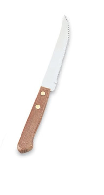 Vollrath 48140 4.38 Blade Length Wood Handle Steak knife