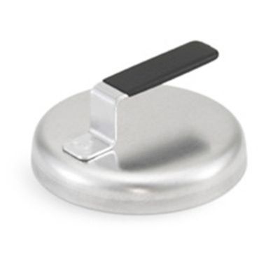 Vollrath 50660 5.75&quot; W x 2.45&quot; H Aluminum Burger / Basting Cover