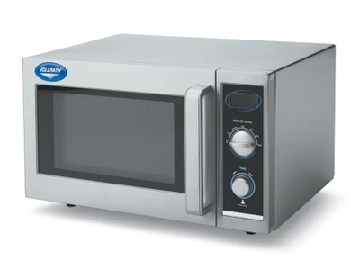 Vollrath 40830 14.38" W x 13.13" D x 7.81" H Stainless Steel Manual Control Microwave Oven