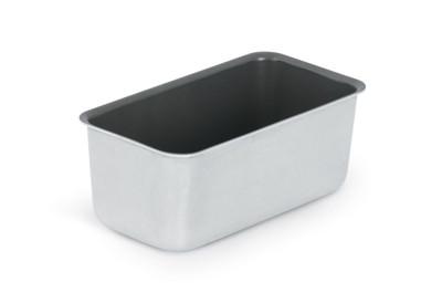 Vollrath S5433 Aluminum 4 1/4" x 8 1/2" x 3 1/8" SilverStone Loaf Pan
