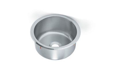 Vollrath 201260 12.25" W x 5.75" H 1 Compartment Stainless Steel Drop-In Sink