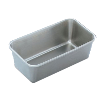 Vollrath 72060 10 3/8" W x 5 1/2" D x 4" H 22 Gauge 18-8 Stainless Loaf Pan