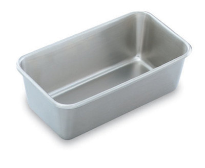 Vollrath 72060 10 3/8" W x 5 1/2" D x 4" H 22 Gauge 18-8 Stainless Loaf Pan