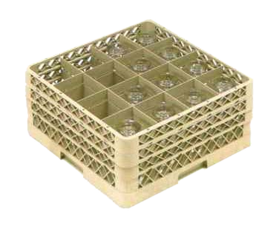 Vollrath TR8DDD Co-Polymer Plastic Traex Full Size Glass / Stemware Rack