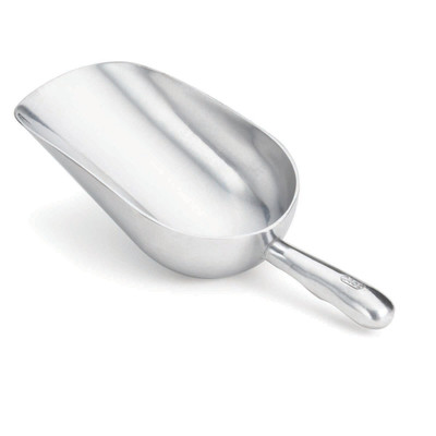 TableCraft Products 658 58 Oz. Round Bottom Aluminum Ice Scoop