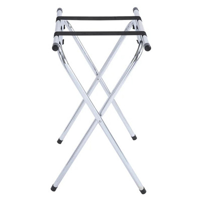 Winco TSY-1A 31"H Chrome Steel Tray Stand