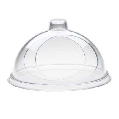 Cal-Mil 301-15 15" Dia. x 7" H Clear Acrylic Dome Style Turn N Serve Gourmet Cover