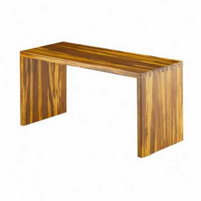 Cal-Mil 1934-12-60 24" W x 10" D x 12" H Bamboo Rectangle Natural Step Riser