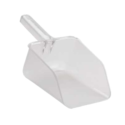 Cal-Mil 1029-64 14.25" L 64 Oz. Clear Polycarbonate Scoop