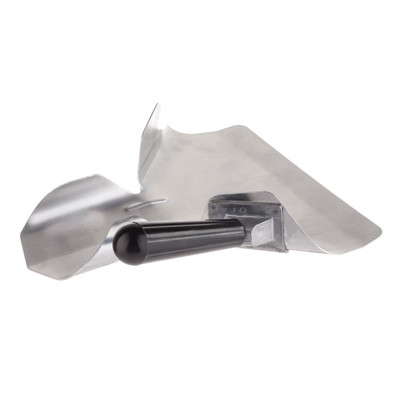 TableCraft Products 249777 7.63" W x 2.25" H x 8.88" D Aluminum Right Handle French Fry Scoop