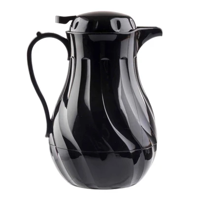 TableCraft Products 1001301 20 Oz. Plastic Black Cash & Carry Connoisserve Coffee Decanter