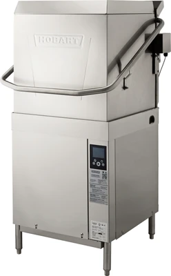 Hobart AM16VL-BAS-2 45 Racks and Hour Electric Single High Temp with Booster Universal Ventless Dishwashing Machine