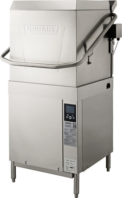 Hobart AM16VL-BAS-2 45 Racks and Hour Electric Single High Temp with Booster Universal Ventless Dishwashing Machine