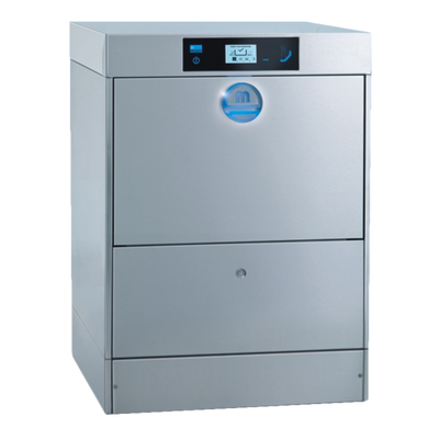 MEIKO UM GIO COMFORT AIR 23.6" W x 33.5" H x 23.6" D Electric Stainless Steel Fully Enclosed High Temp with Booster M-iClean Comfort Air Series Undercounter Glasswasher