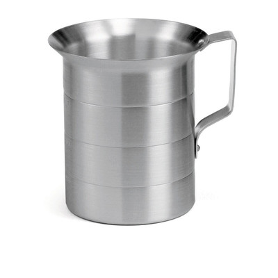 TableCraft Products 434 2 Qt. Aluminum Graduated Measure