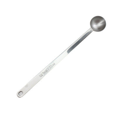 TableCraft Products 40400 1/2 Tbsp. 8 5/8" L Long Handled Stainless Steel Measuring Spoon
