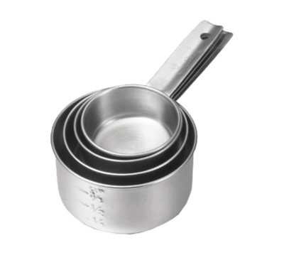 TableCraft Products 724 4 piece Stainless Steel Measuring Cup