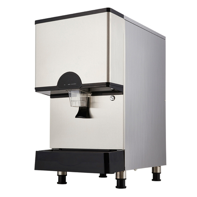 Icetro ID-0300-AN 11 Lbs. Storage Air Cooled Self-Contained Countertop Nugget-Style Ice &amp; Water Dispenser - 115V