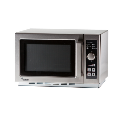 Amana RCS10DSE Stainless Steel Commercial Microwave Oven - 120 Volts